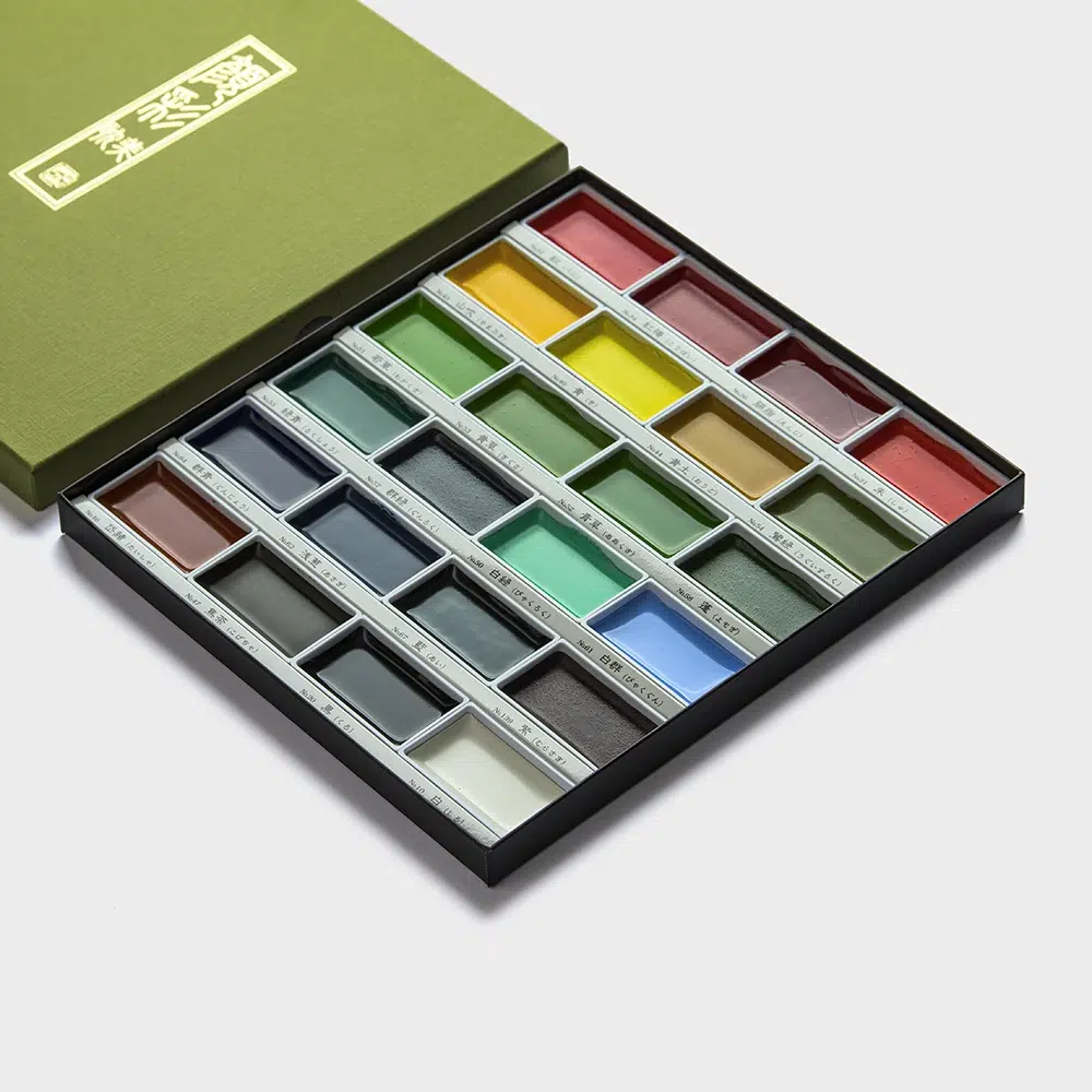 Acuarele Gansai Tambi Kuretake 24 culori